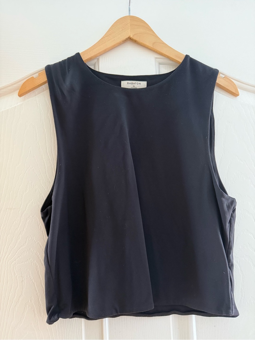 Aritzia Babaton Black Sleeveless Tank Top
